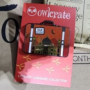 Owlcrate Literary Luggage City of Brass Pin